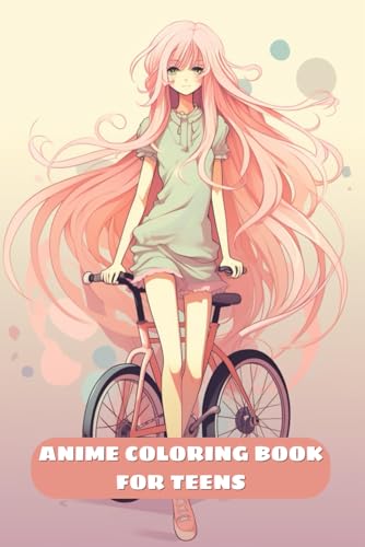 Anime Coloring Book for Teens: Trendy and Beautiful Manga Fashion Illustrations von Independently published